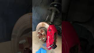 Brembo brake pad replacement Genesis Coupe [upl. by Brannon626]