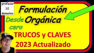 👉 FORMULACIÓN ORGÁNICA Trucos Alcanos Alquenos y Alquinos Ejemplos y ejercicios resueltos desde cero [upl. by Iolenta]