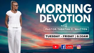 Set Time Morning Devotion with Pastor Tabatha [upl. by Senecal]