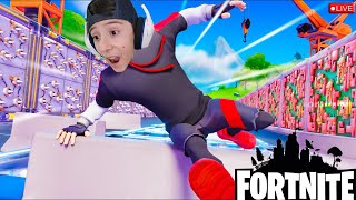 LIVE  Can I FINALLY Beat FASTEST PARKOUR MAP Fortnite [upl. by Nasus]