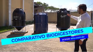 AZU  Comparativo de Biodigestores [upl. by Okoyk]