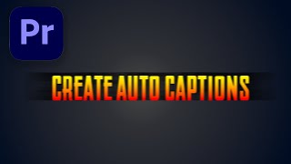 Create AUTO Captions in Premiere pro Add Pop up text [upl. by Allehcram]