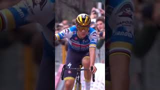 An emotional moment for Evenepoel What a 2024 for the Double Olympic champion Chapeau Remco 👏 [upl. by Eniamrahs]