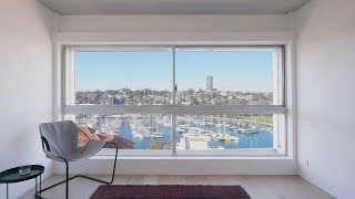 NEVER TOO SMALL Bayside Sydney Small Apartment  27sqm290sqft [upl. by Oemac]