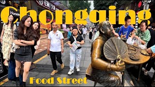 I ❤️ Chongqing My favorite city in China Lets check out FOOD STREET [upl. by Iccir]