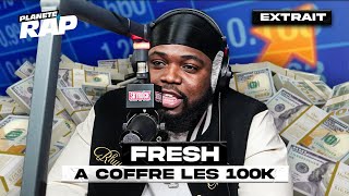 FRESH A COFFRÉ SES 100K  PlanèteRap [upl. by Secnarfyram276]