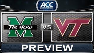 Preview  Marshall vs Virginia Tech  ACCDigitalNetwork [upl. by Armanda]