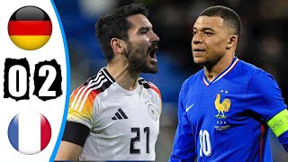 Germany vs France 20  All Goals Extеndеd Hіghlіghts 2024 [upl. by Desiri]