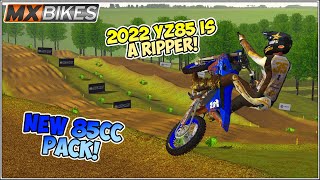 The 2022 YZ85 In MX Bikes IS A LITTLE RIPPER [upl. by Etireugram831]