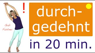 ❗️durchgedehnt in 20 min  Stretching und aktiv entspannt ohne Geräte [upl. by Luben180]