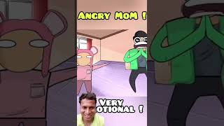 Angry mum animation toonz funny comedy cartoon subscribe youtubeshorts [upl. by Aehsat]