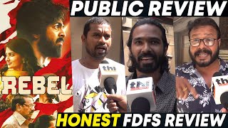 Rebel Public Review  Rebel Review  GV Prakash  Mamitha Baiju [upl. by Yalhsa]