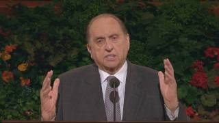 Presidente Thomas S Monson  O Divino Dom da Gratidão [upl. by Zerat]