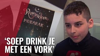 Leerlingen islamitische school enthousiast over ramadan [upl. by Dhruv]