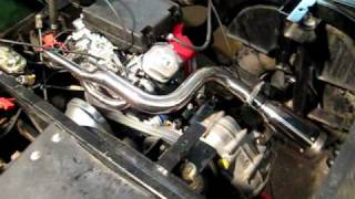 golf cart 24HP VTWIN CONVERSION FIRE UP [upl. by Eadnus]