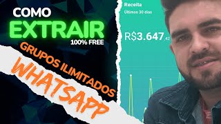 Como conseguir GRÁTIS link ilimitados de WhatsApp ATUALIZADO [upl. by Akihsay540]