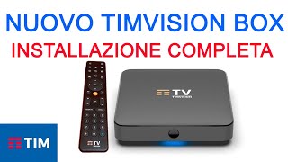 Come installare il Nuovo Decoder TIMVISION Box  Configurazione Completa  TIM [upl. by Nattie]