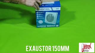 Exaustor 150mm Ventisol [upl. by Aizat]