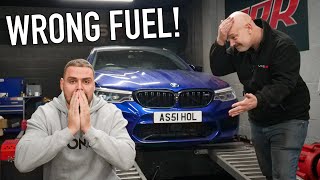 I Put The WRONG FUEL In My BMW M5 [upl. by Zetnod]