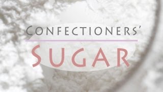 How to Make Icing Sugar  Homemade Confectioners Sugar Recipe  Powdered Sugar Substitute 슈거파우더 만들기 [upl. by Bixler]