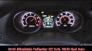 2012 Mitsubishi Outlander GT 060 MPH [upl. by Horten]