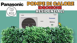 Panasonic Aquarea R32 Monoblocco  Gen J  Pompa di calore [upl. by Bridie]