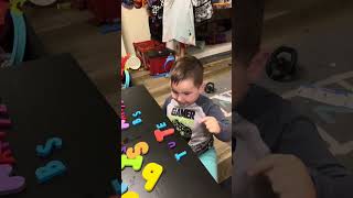 My 3 Year Old is a Spelling Genius This Toddler Can’t be Tricked [upl. by Levitus]