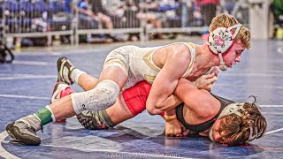 105 14U – Cade Aaberg G of Wisconsin vs James Sievers R of Georgia [upl. by Publus770]