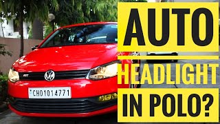 Automatic Headlights in Polo  Installing a Genuine VW Automatic Headlight switch to my 2016 Polo GT [upl. by Blackington677]