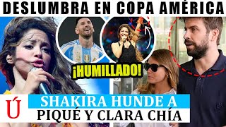 Shakira SE ROBA EL SHOW en Copa América y HUMILLA a Piqué y Clara en España junto a Ibai BIZARRAP [upl. by Clyve811]