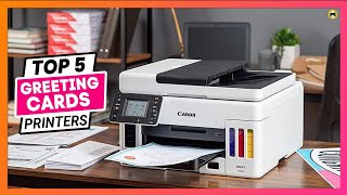 5 Best Printer for Greeting Cards in 2023 [upl. by Noissap61]