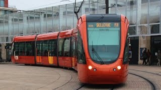 Trams in France  Le tramway du Mans [upl. by Fielding626]