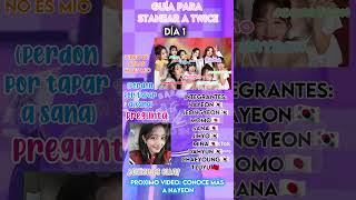 Guía para stanear a TWICE   twice noflop parati kpop foryou [upl. by Ecitsuj]