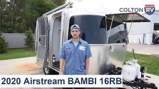 2020 Airstream BAMBI 16RB Full DemonstrationNew Owner Orientation [upl. by Sesiom]