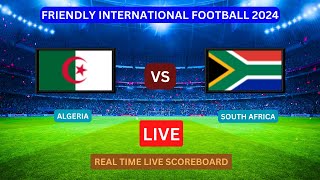 Algeria Vs South Africa LIVE Score UPDATE Friendly International Soccer Football Match Mar 26 2024 [upl. by Dehsar]