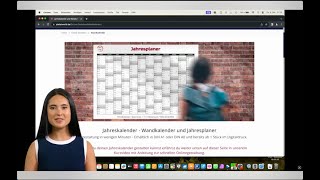 Jahresplaner  Wandkalender DIN A1 und DIN A0 online gestalten und ab 1 Stück drucken lassen [upl. by Shaffert]