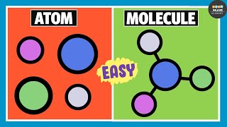 Atoms and Molecules  Difference Between Atom and Molecule [upl. by Yelak]