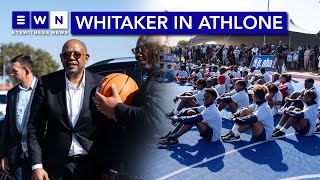 Im excited to see what you become  Forest Whitaker unveils basketball court for Athlones youth [upl. by Remmos]