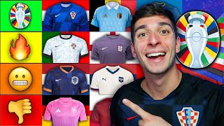 RANKING EVERY EURO 2024 AWAY KIT [upl. by Saberhagen]