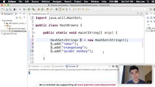 HashSet In Java Tutorial 52 [upl. by Foscalina]