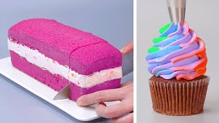 Amazing Creative Rainbow Cake Recipes  Beautiful Colorful Cake Decorating Ideas  Perfect Cake [upl. by Aratak13]