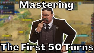 Civ 6 Guide Mastering The First 50 Turns Of Civ 6 [upl. by Attoynek]