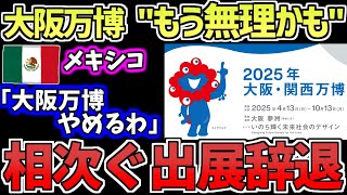 相次ぐ「出展断念」大阪万博は開催不可能 どうする大阪万博 ゆっくり解説 [upl. by Buke]