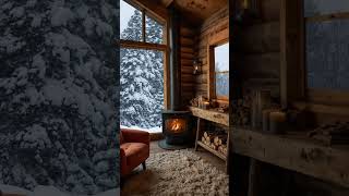 Winter Wonderland Escape Cozy Snowy Cabin Retreat [upl. by Htebsle138]