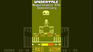 Undertale Megalovania 8th Anniversary No heal by BradtheBrad undertale undertaleau sans [upl. by Hannad]