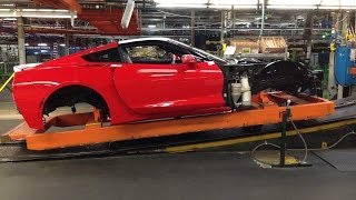 Chevy Corvette Stingray C7 Behind the Scenes of its Design Engineering amp Build  Part One [upl. by Jemena584]