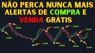 MELHOR Indicador GRÁTIS  Indicador Com ALERTAS GRÁTIS de COMPRA e VENDA [upl. by Worthington828]