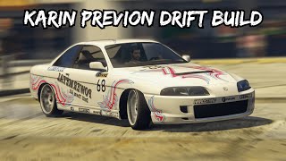 GTA 5 Karin Previon Drift Build  Is It Worth It Drift Build  Guide  SC400 Drift Setup  Review [upl. by Ettennyl]