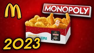 McDonalds Monopoly 2023  Alle Aktionen ab 091123  Pizzataschen und Big Rösti [upl. by Ydroj]