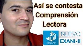 Comprensión Lectora POEMA REAL LECTURAS DE EXAMEN  NUEVO EXANI II [upl. by Eendys559]